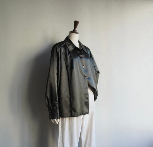 90s "harve benard" Shiny Shirt