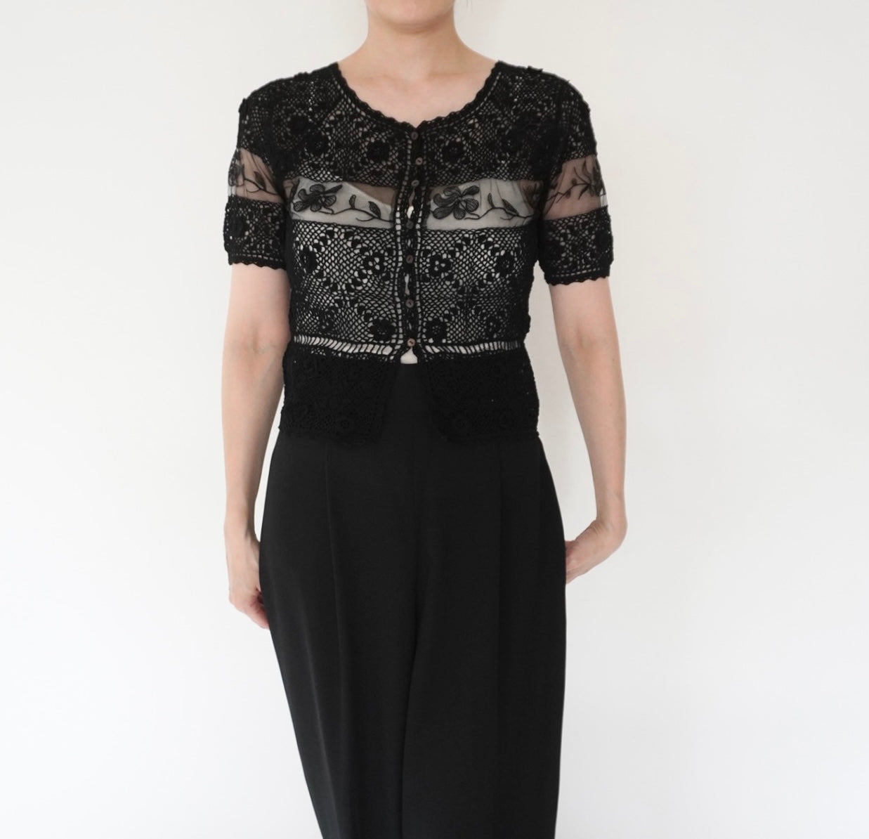 Crochet  Lace Design Top