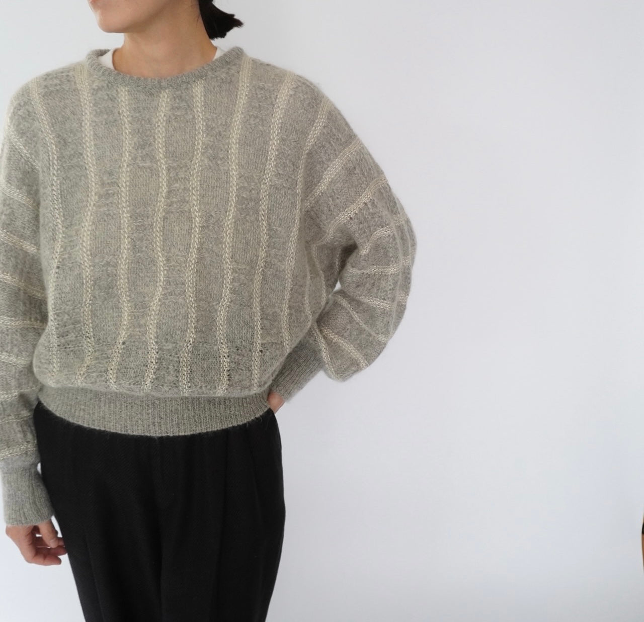 80s EURO Design Mohair Knit