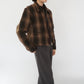 90s Wool Shadow Plaid Jacket