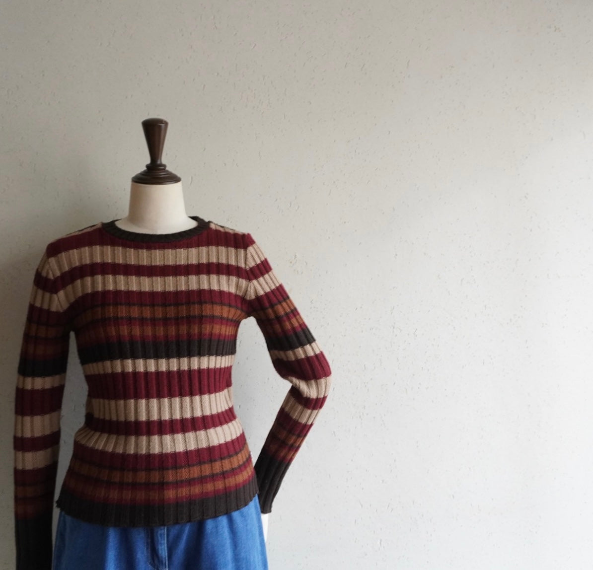 90s Striped Top Made in Italy