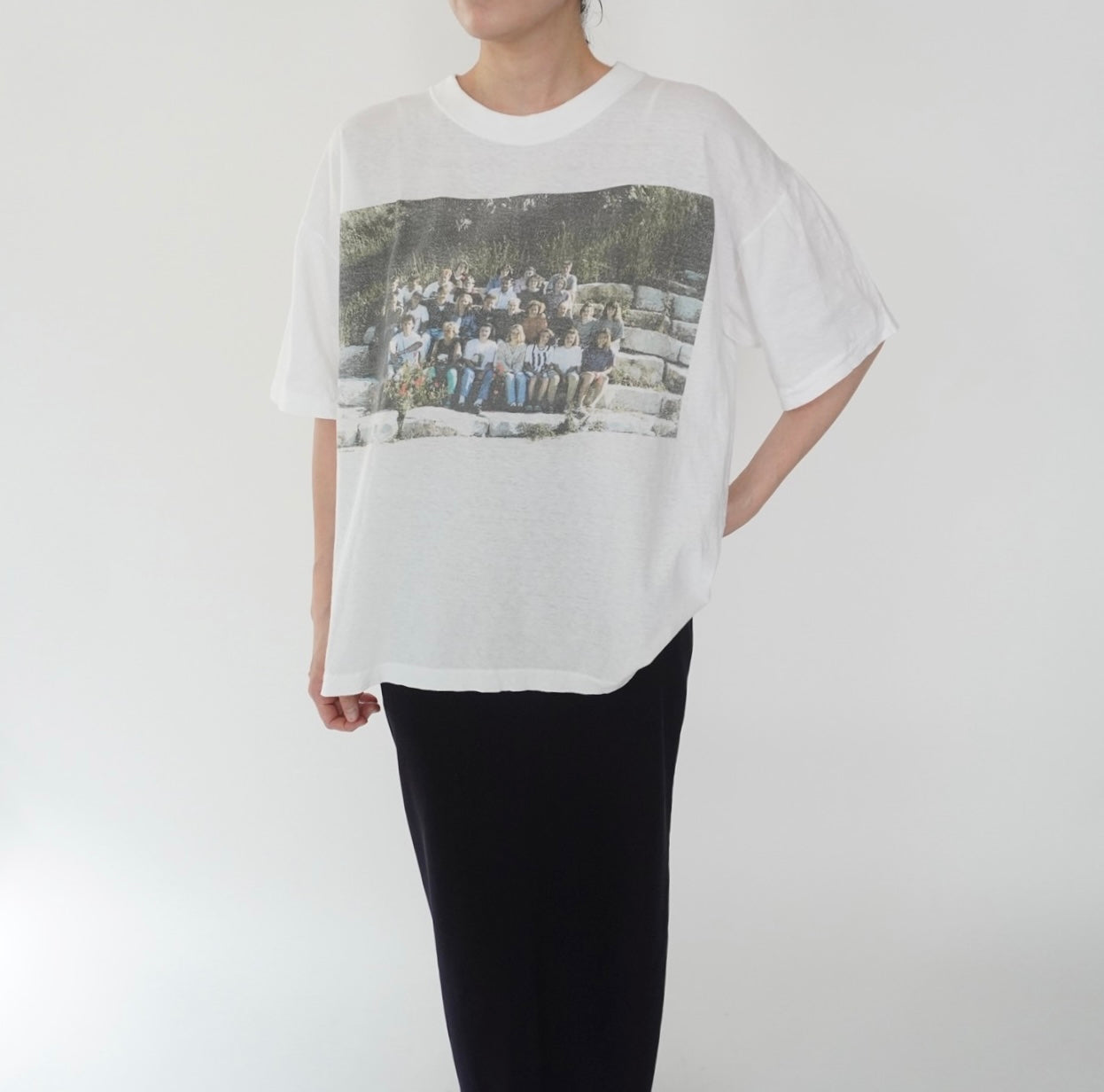 90s EURO Photo Printed T-shirt