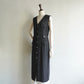 90s Sleeveless Printed Dress Made in Canada