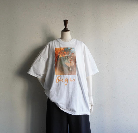 90s 00s "Edgar Degas " Printed T-shirt