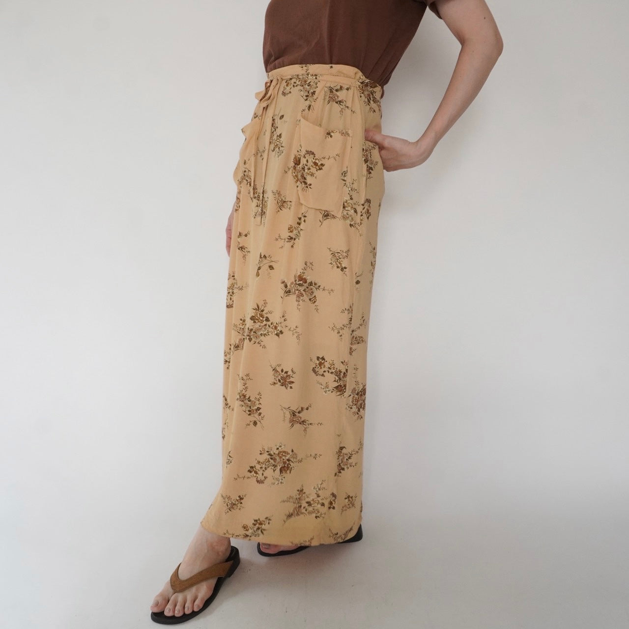 90s Printed Skirt