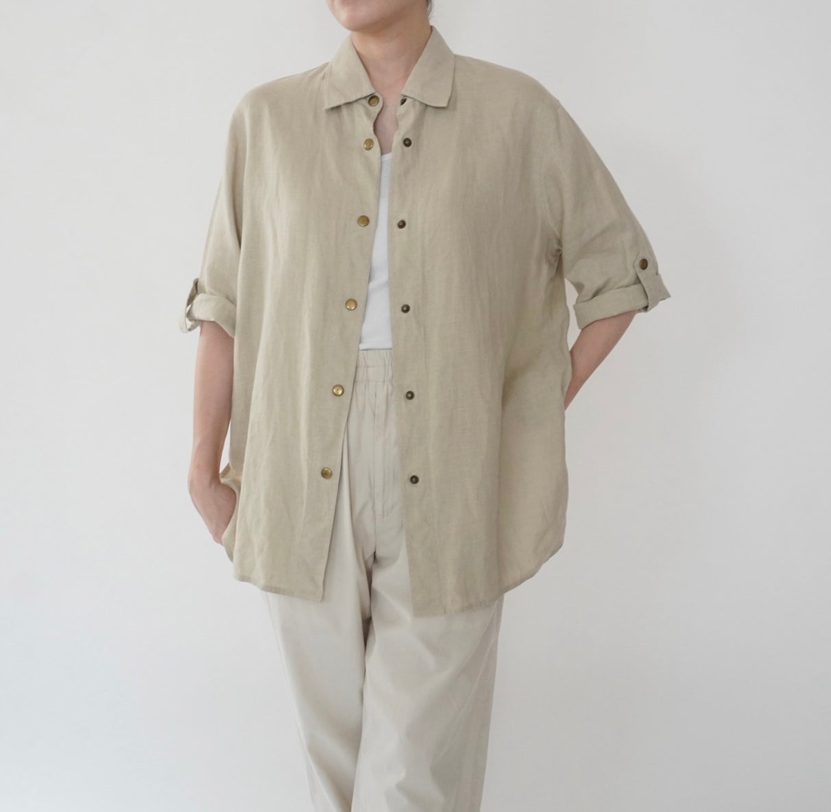 90s EURO Linen Shirt