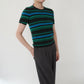 90s Silk Striped Top