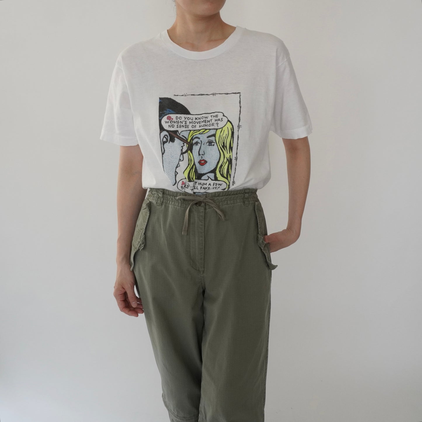 80s Printed T-shirt Made in USA