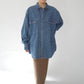 80s "BANANA REPUBLIC ”Safari & Travel" Denim Shirt