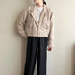 90s "DANABUCHMAN" Linen Jacket