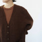 80s Brown Cardigan