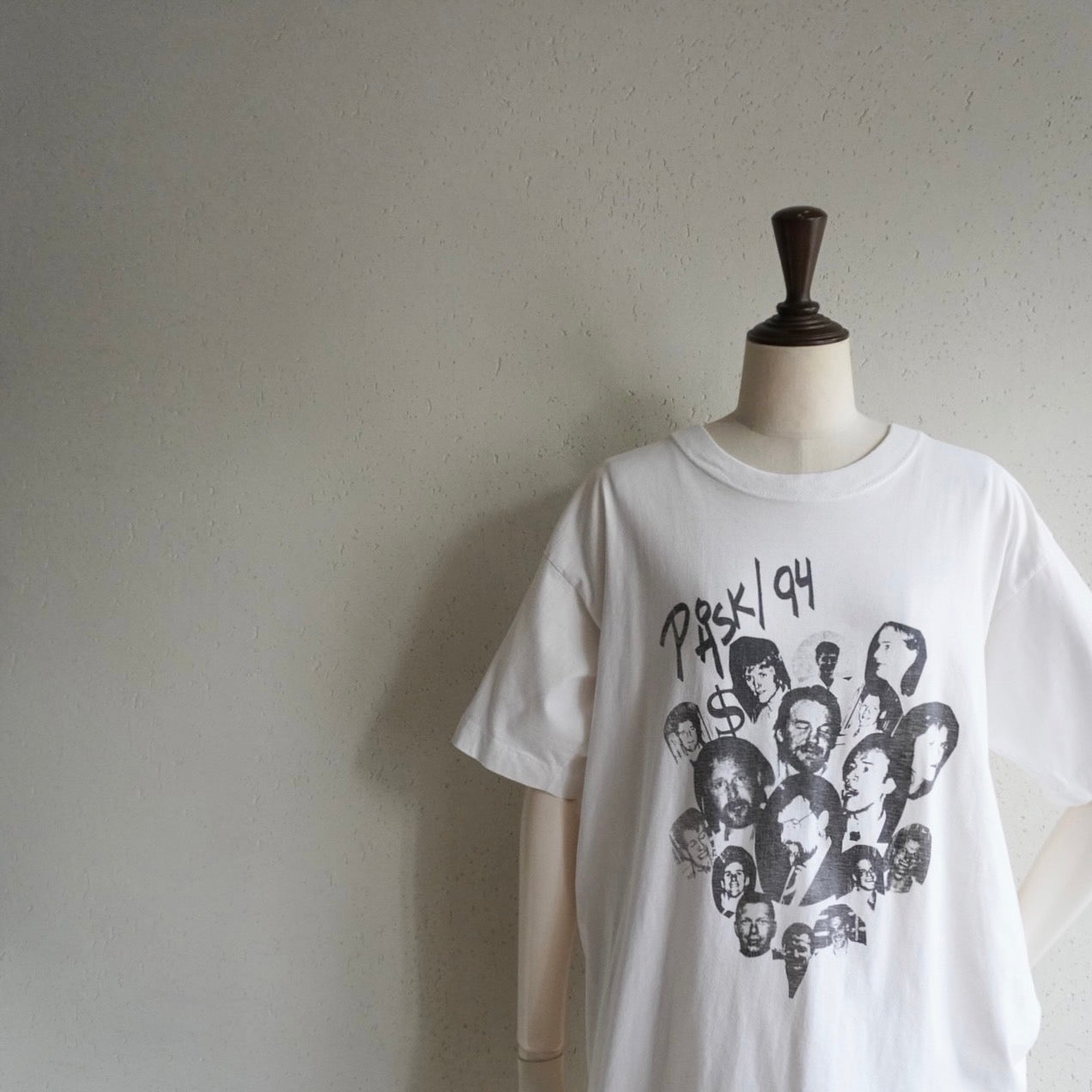 90s EURO Photo Collage Printed T-shirt