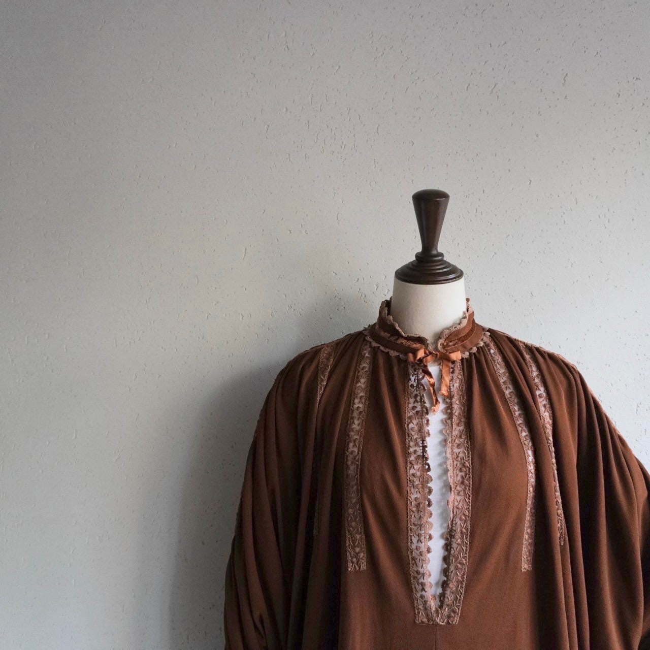 70s"Marisa Martin" Blouse Made in England