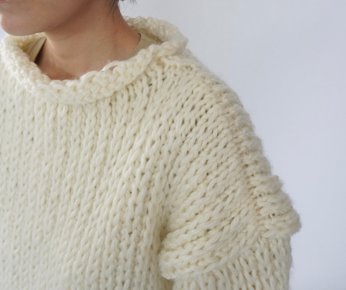 60s  Hand Made Knit