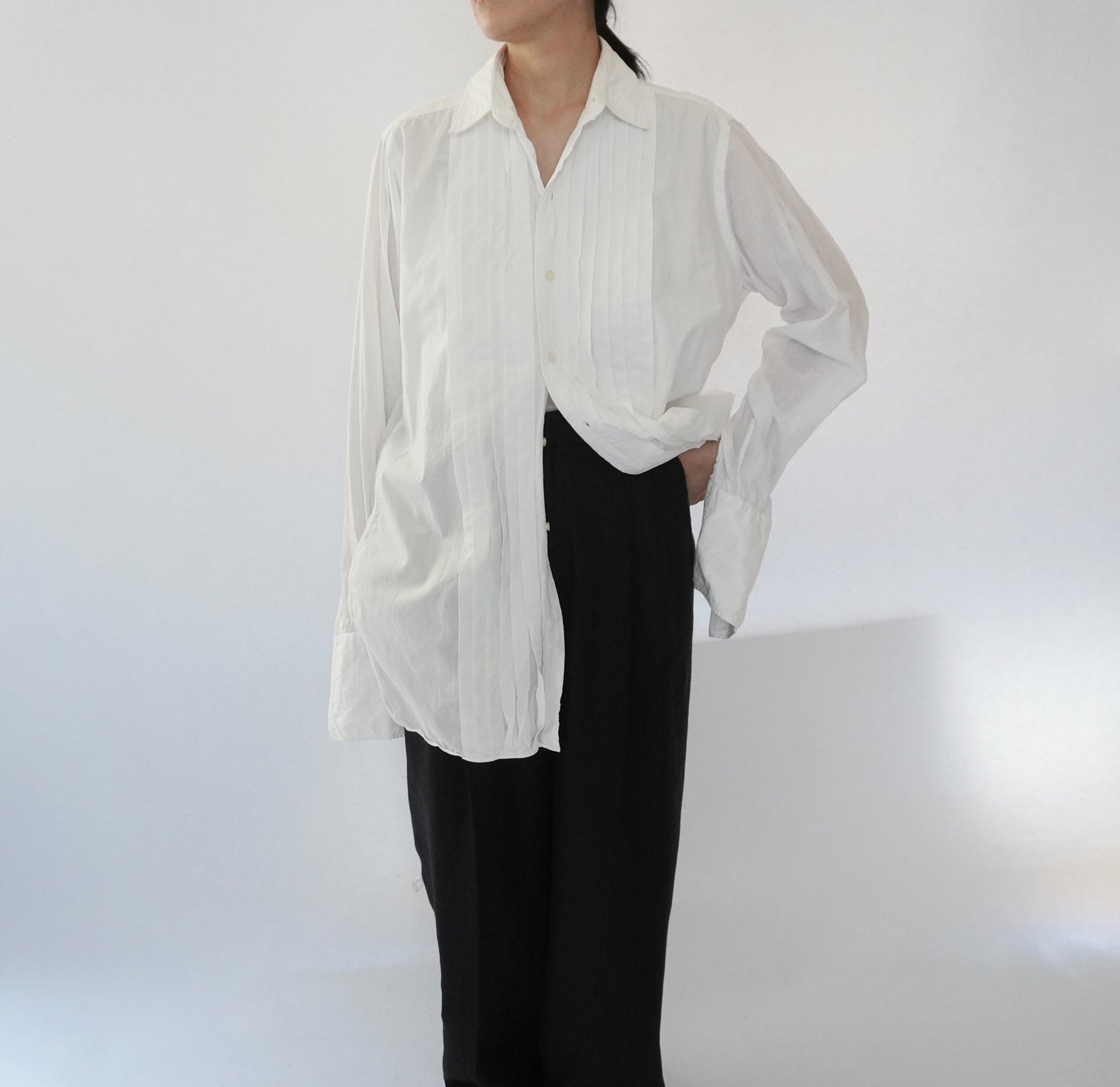50,60s " J.PRESS" Dress Shirt