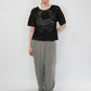 90s Cord Lace Top