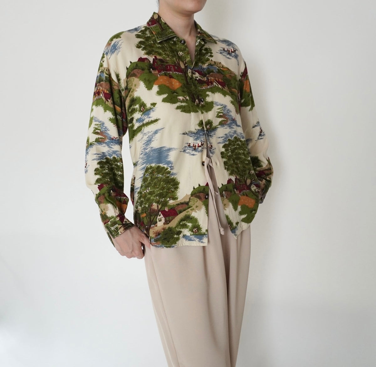 90s Printed Shirt