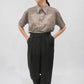 90s Pattern Top Made in Italy