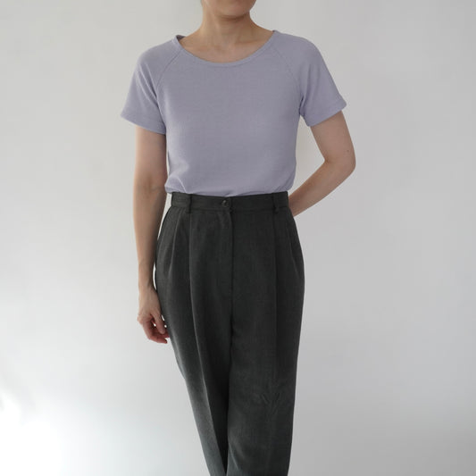 90s Light Purple Top Made in USA