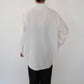 90s Embroidery Collar Shirt