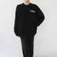 90s ”Marine & Construction" Printed Sweater Made in USA Dead Stock