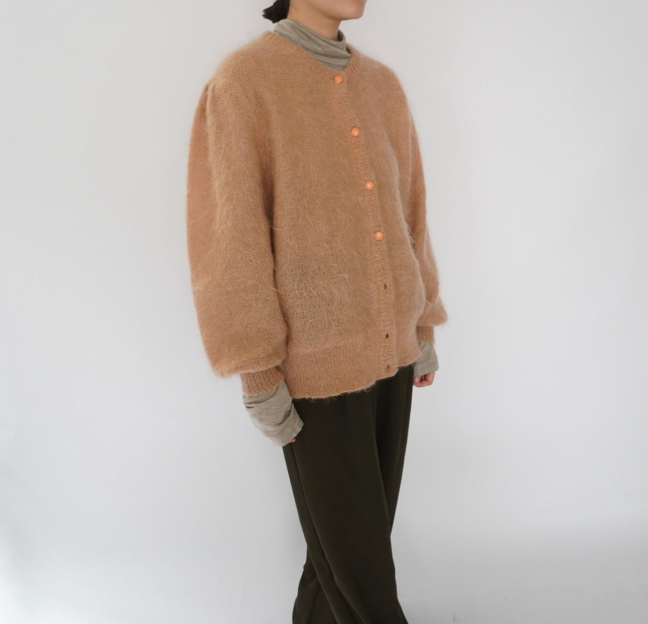 80s Mohair Knit Cardigan
