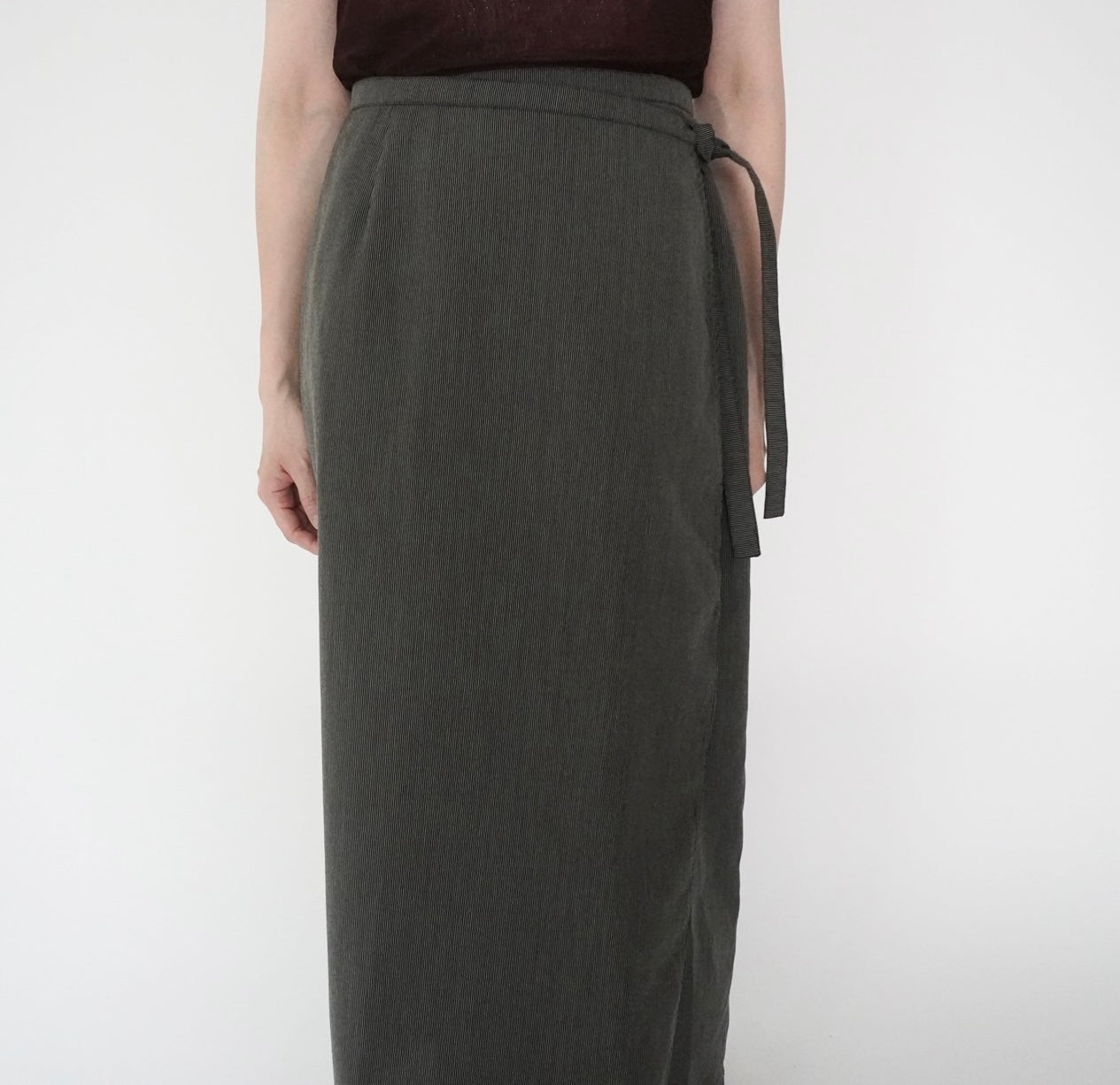 80s Wrap Skirt Made in Italy