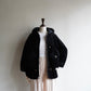 90s Black Velor Jacket