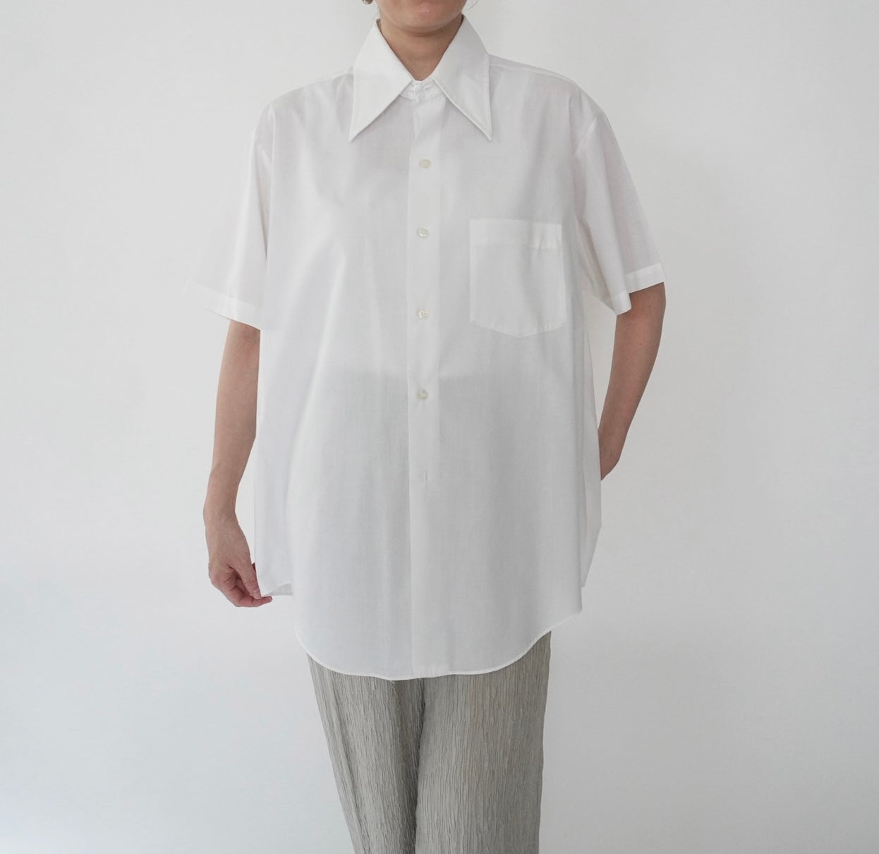 70s White Shirt