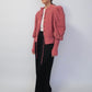 80s Embroidery Knit Cardigan