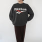 90s “Reebok” Printed Sweater Made in USA