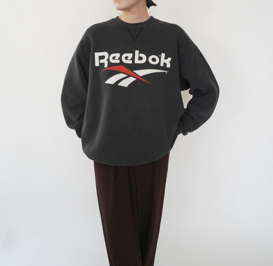 90s “Reebok” Printed Sweater Made in USA