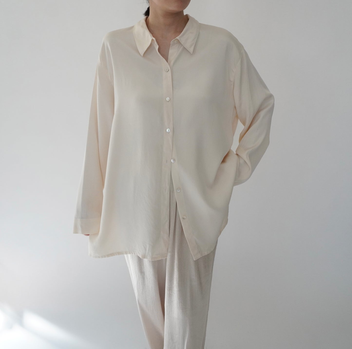 90s Silk Shirt