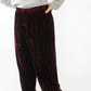 90s Velour Wide Pants