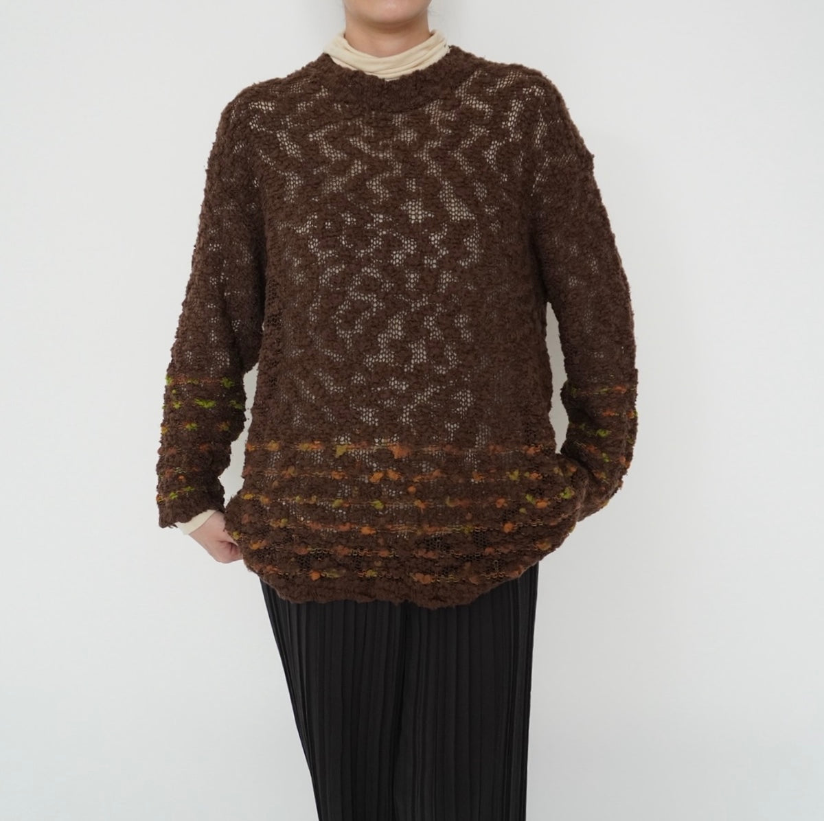 90s Brown Knit