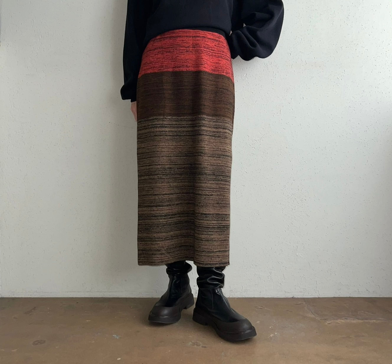 90s Knit Skirt Made in Italy