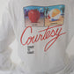 80s Printed Long Sleeves T-shirt Made in USA