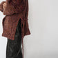 70s80s Woven Knit Jacket
