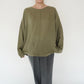 90s Khaki Rayon Blouse