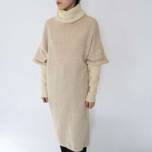 80s Angora Knit Dress