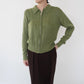 90s Zip Light Knit Top