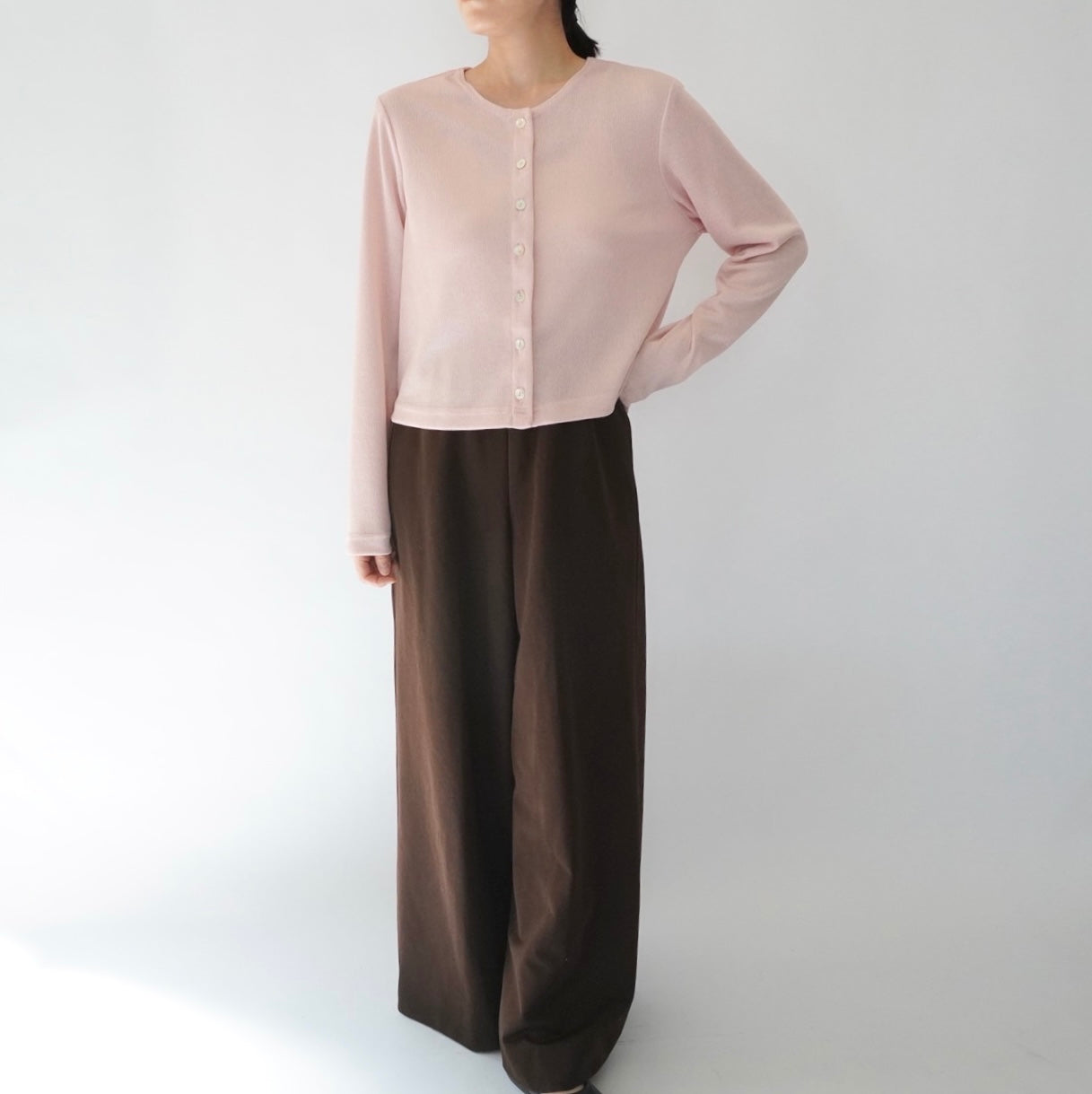 90s Light Pink Top Made in USA