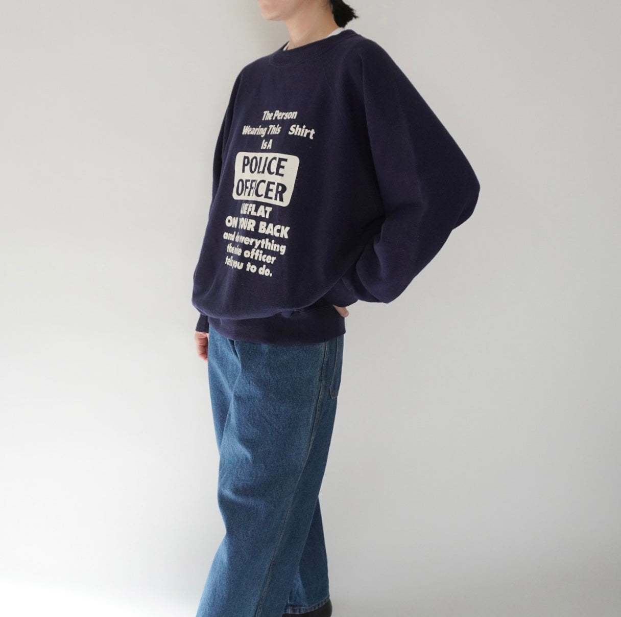 90s Printed Sweater Made in USA