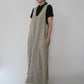 90s FLAX by jeanne engelhart Linen Dress
