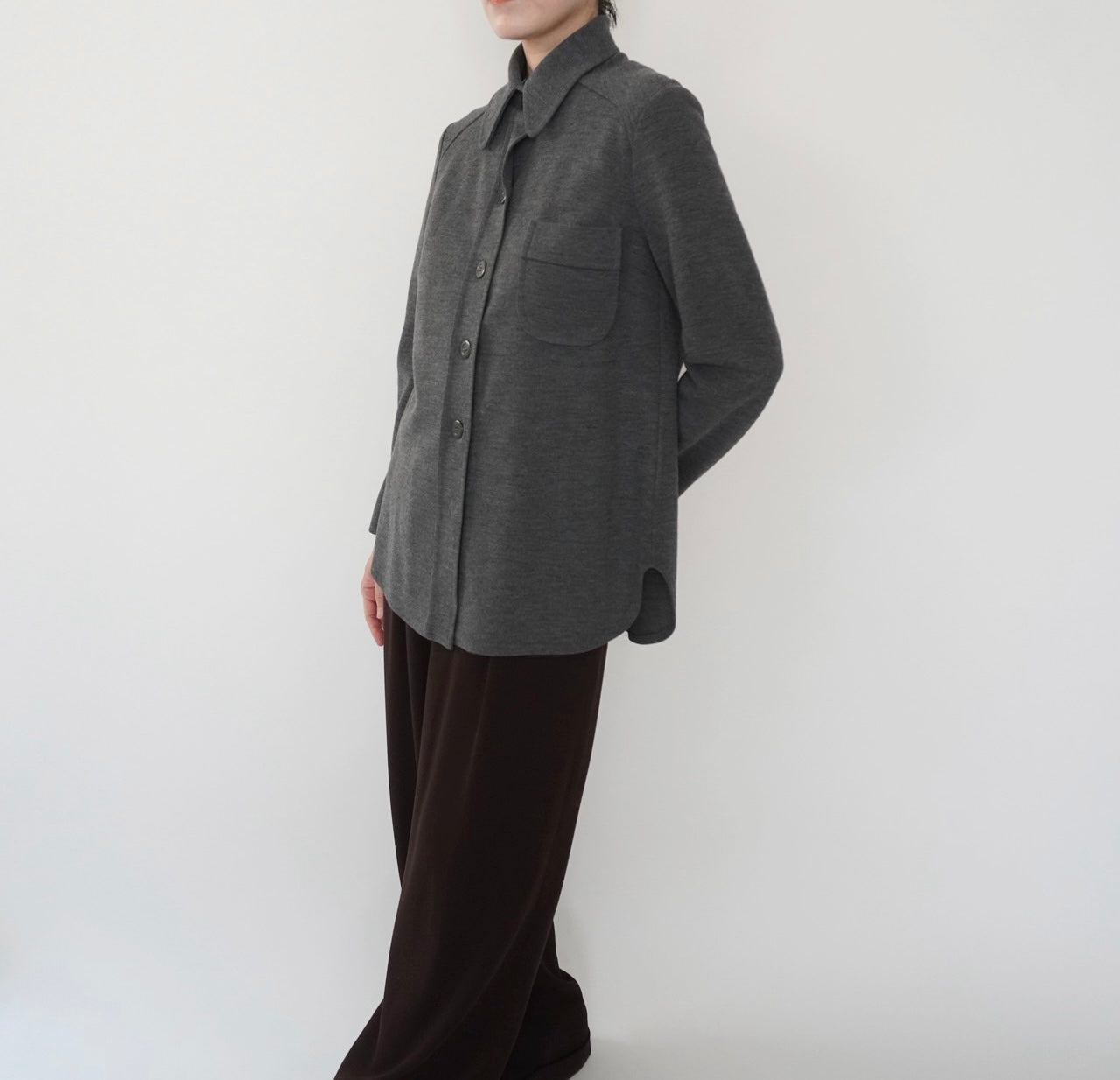 70s Gray Shirt Made in Sweden