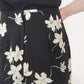 90s Flower Pattern Skirt Made in Canada