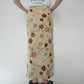 90s Floral Print Skirt Made in Italy