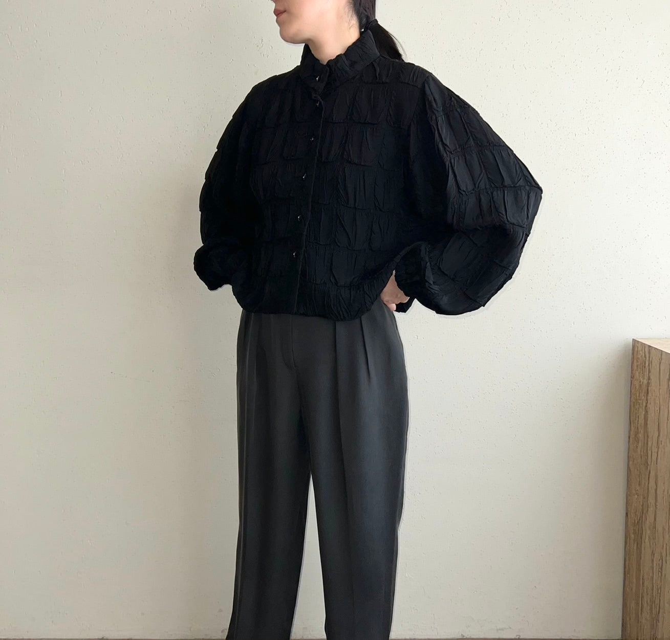 80s "Avant Garde" Design Blouse, Jacket