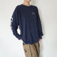 90s Long Sleeves Printed T-shirt Made in USA