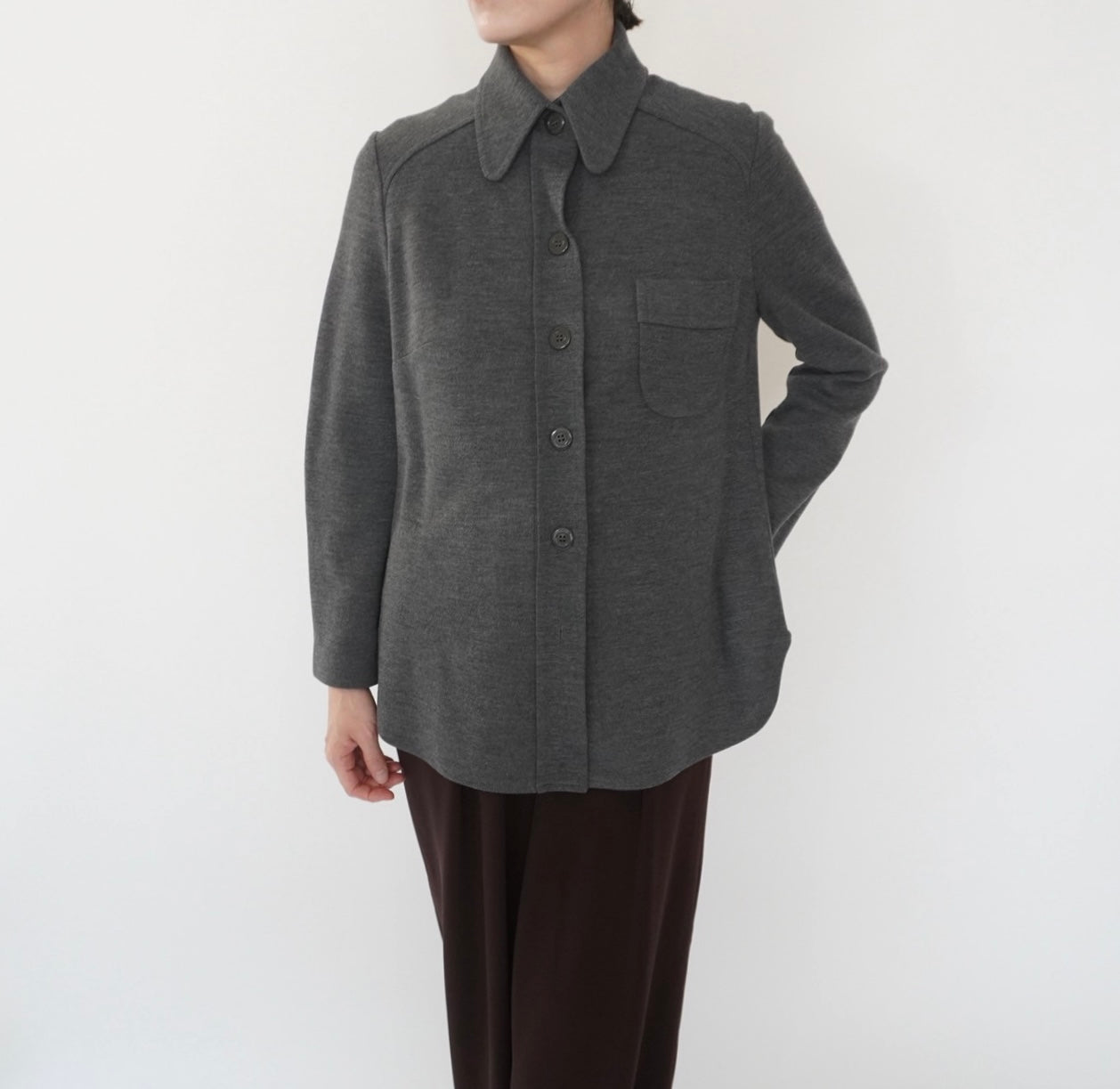 70s Gray Shirt Made in Sweden